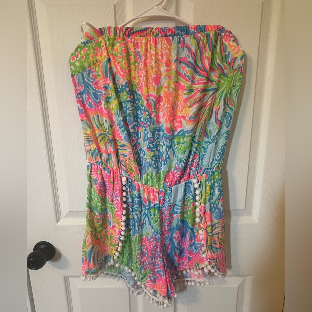 Lilly Pulitzer- DAISY ROMPER. Size L